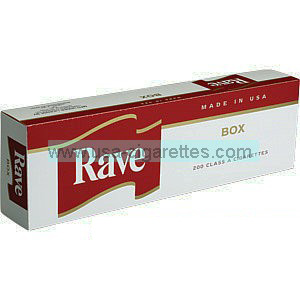 Rave Red Kings cigarettes